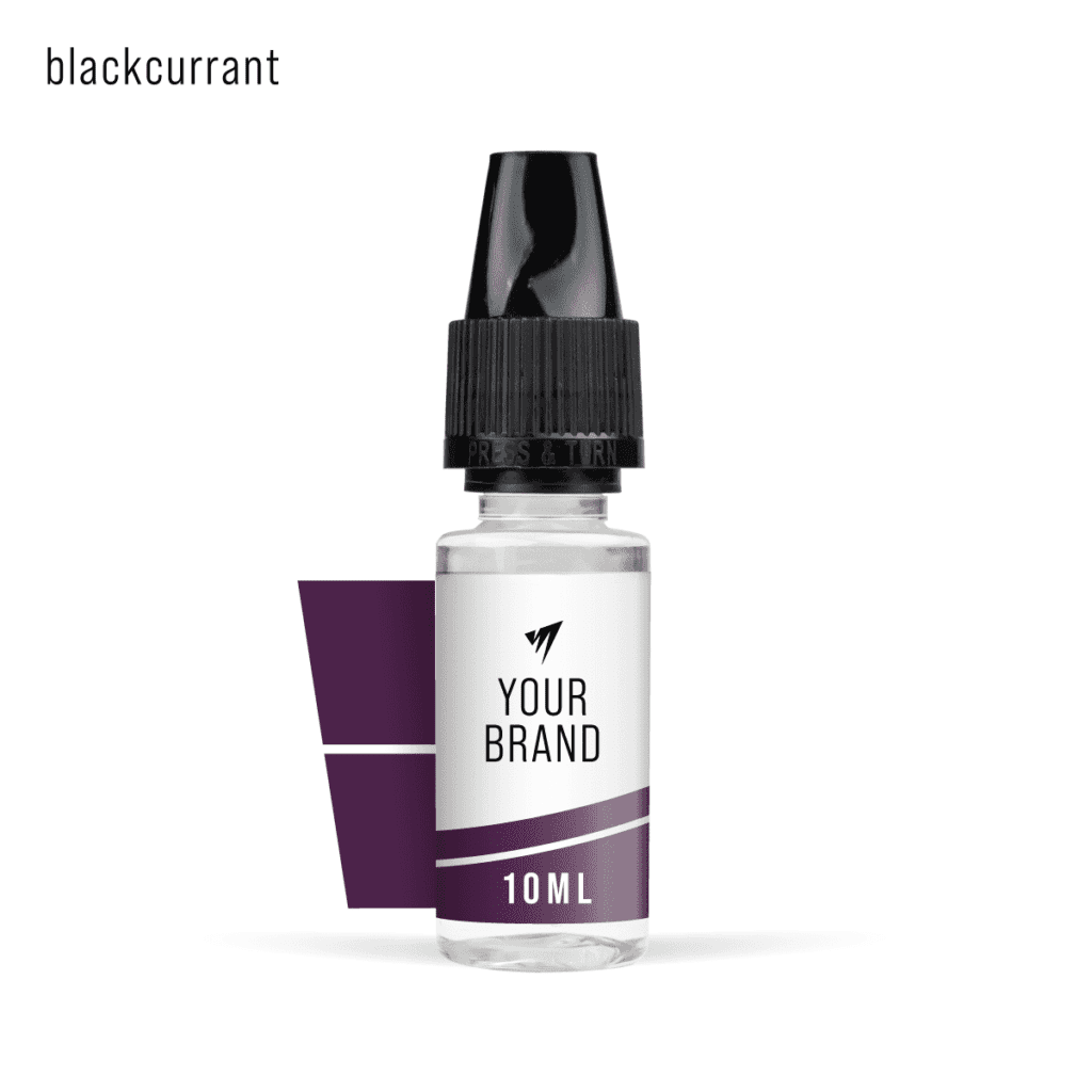 freebase original blackcurrant white label e-liquid 10ml on white background