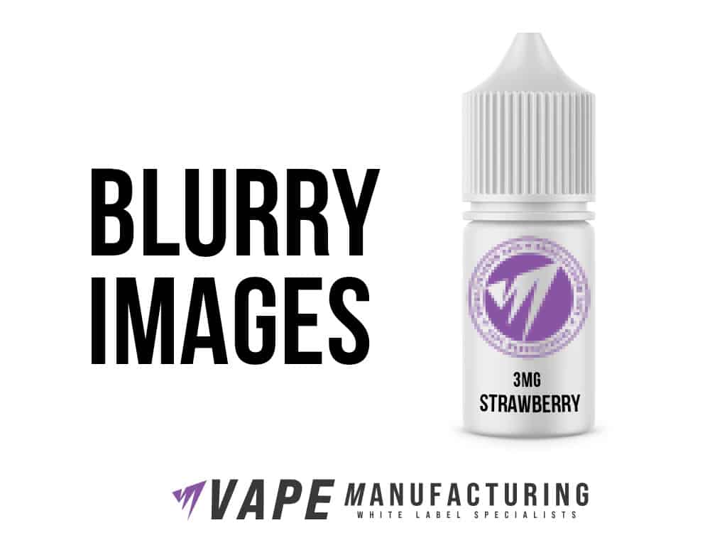 Top 5 E Liquid Label Mistakes Avoid Blurry Images