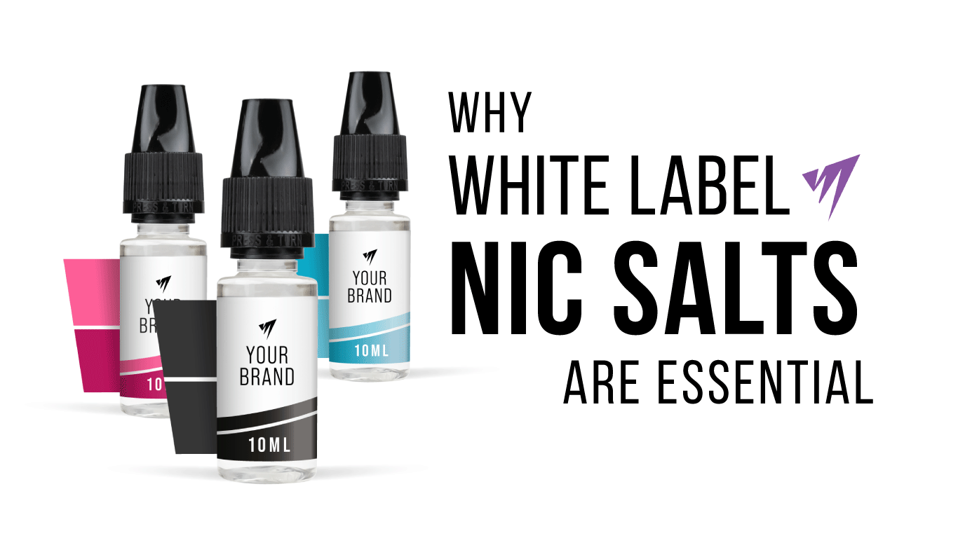 Why White Label Nic Salts Are Essential for Vape Brands