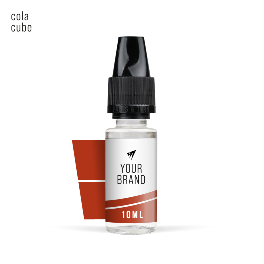 cola cube 10ml freebase white label e-liquid