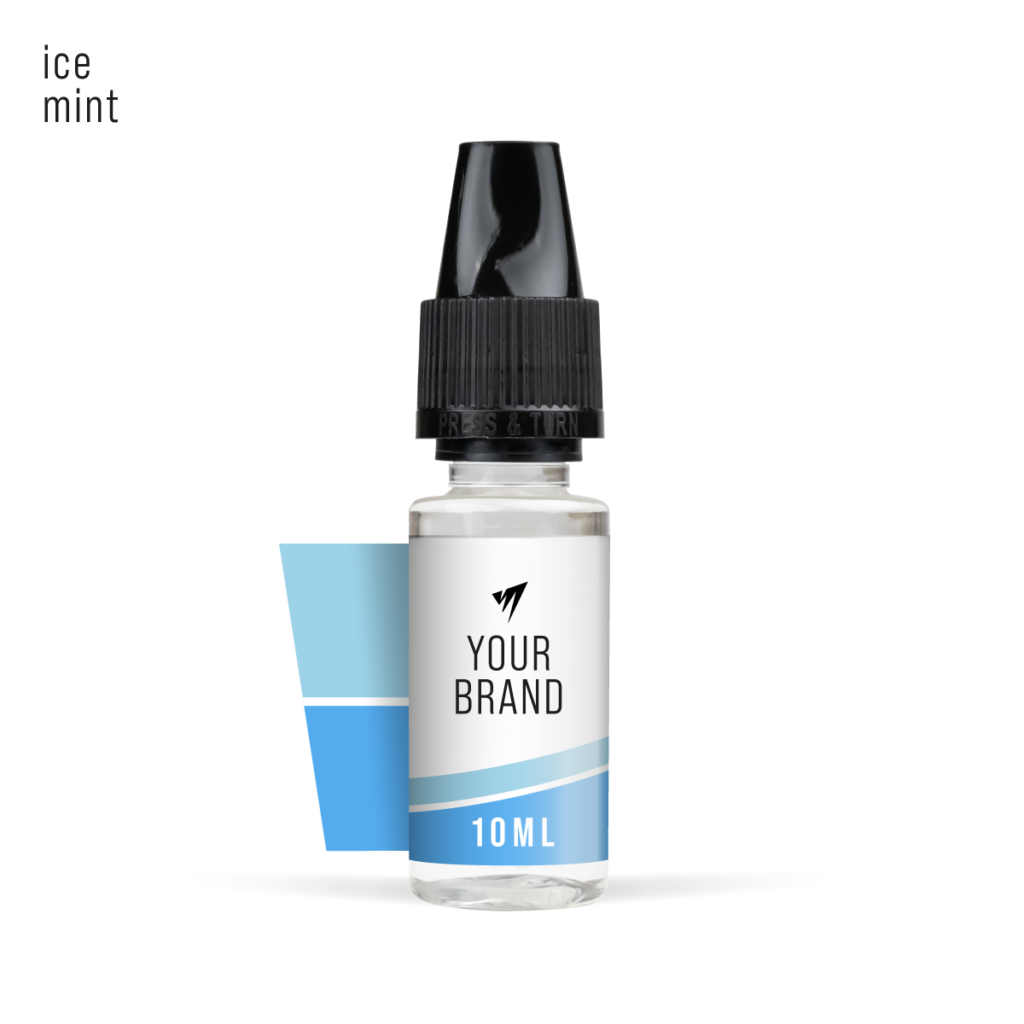 Ice Mint 10ml freebase white label e-liquid