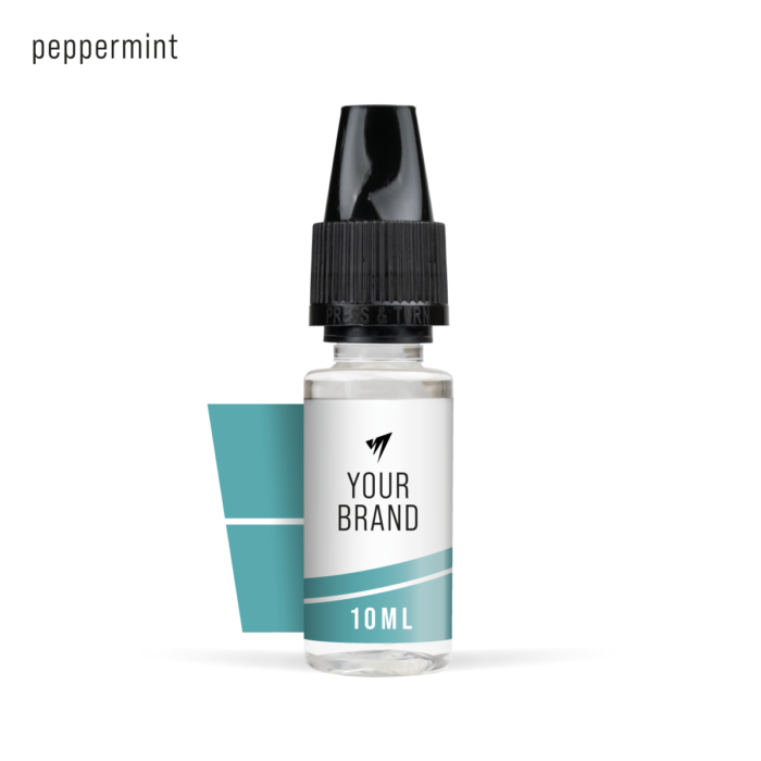 Peppermint 10ml freebase white label e-liquid