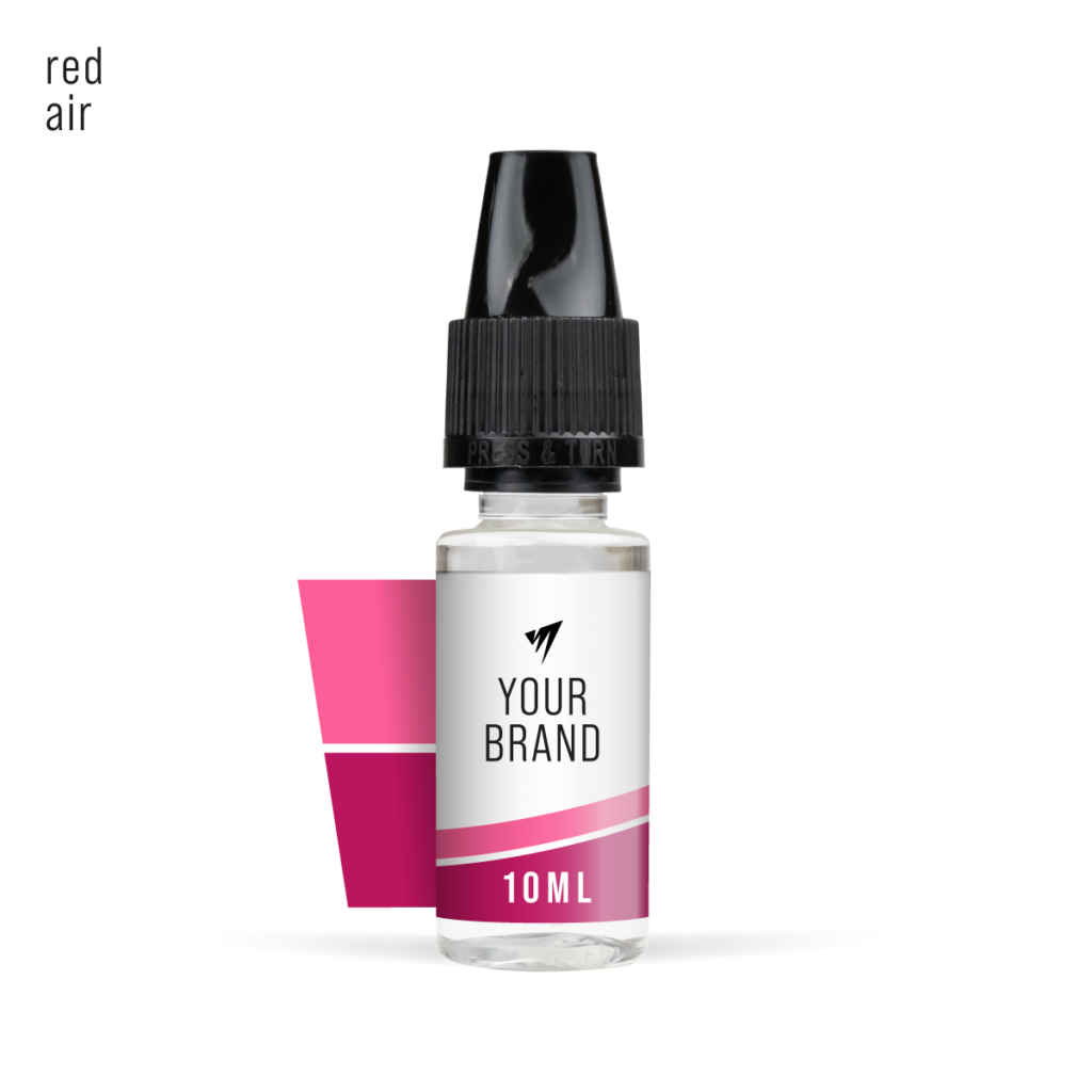 Red Air 10ml freebase white label e-liquid