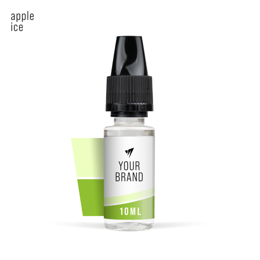 Apple Ice 10ml freebase premium white label e-liquid