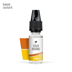 Baked Custard 10ml freebase premium white label e-liquid