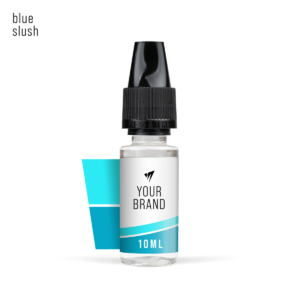 blue slush 10ml freebase white label e-liquid