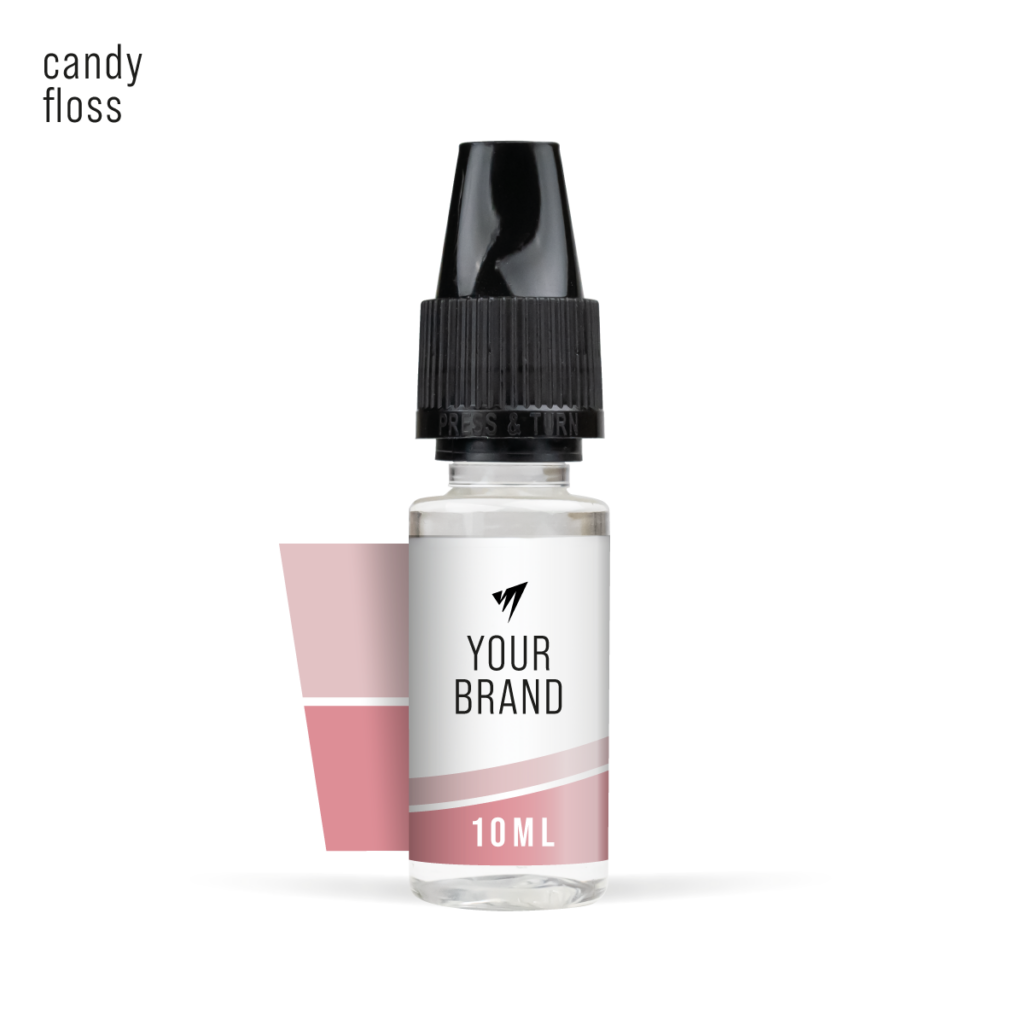 candy floss 10ml freebase white label e-liquid