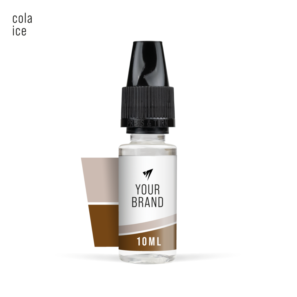 Cola Ice 10ml freebase white label e-liquid