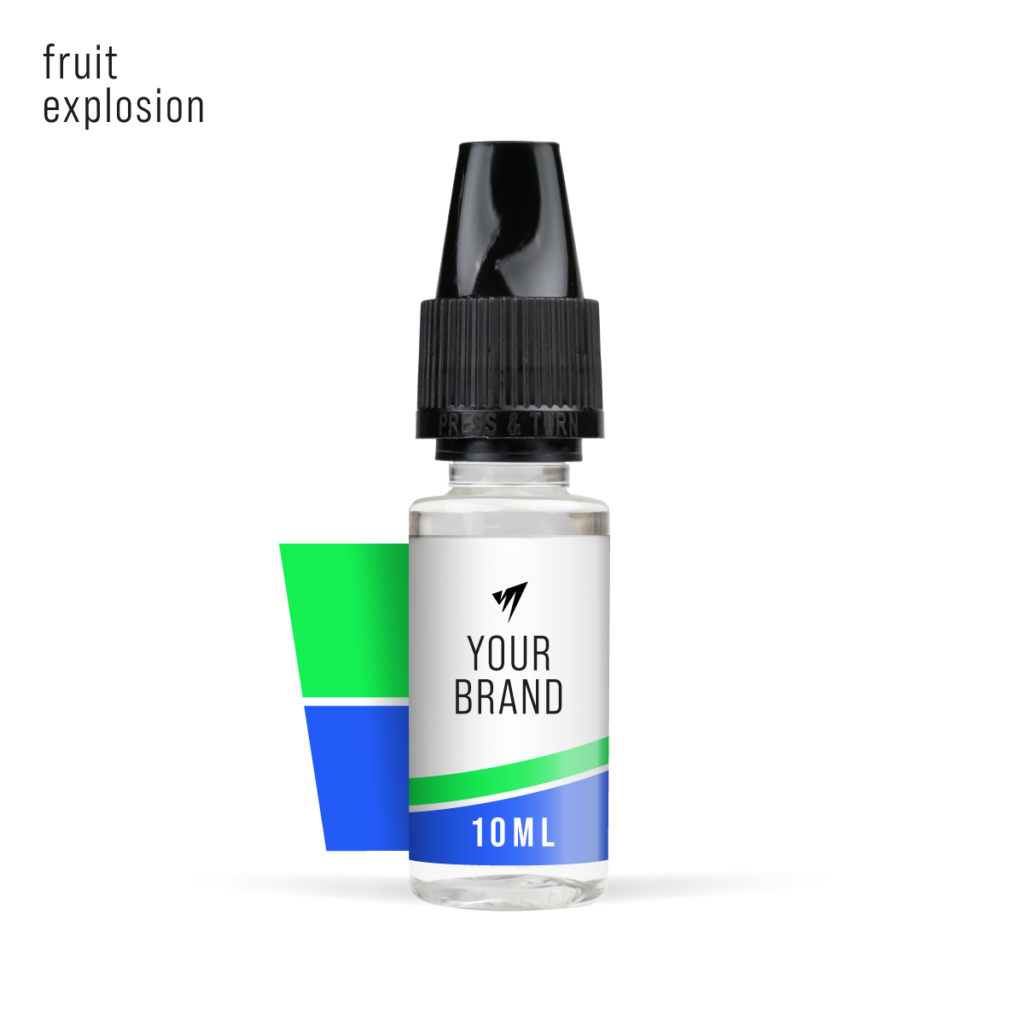 Fruit Explosion 10ml freebase white label e-liquid