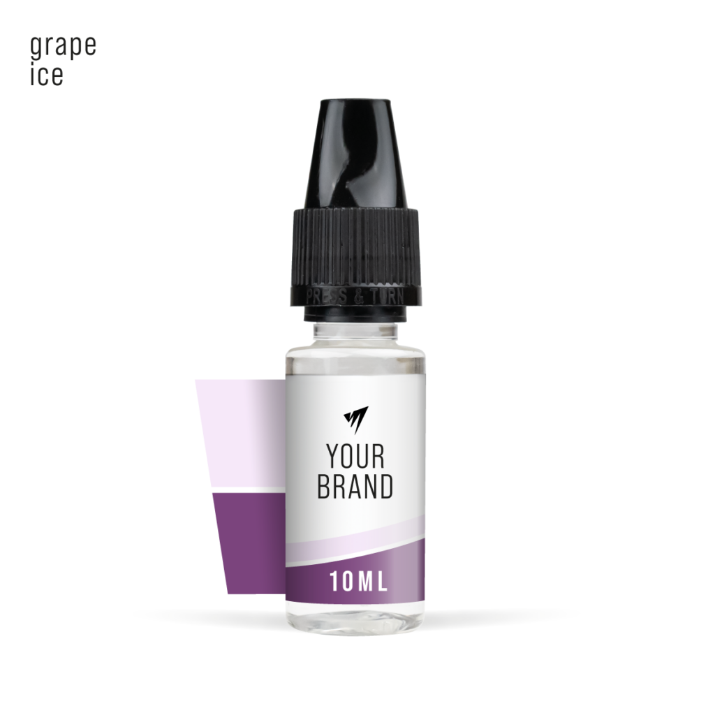 Grape Ice 10ml freebase white label e-liquid