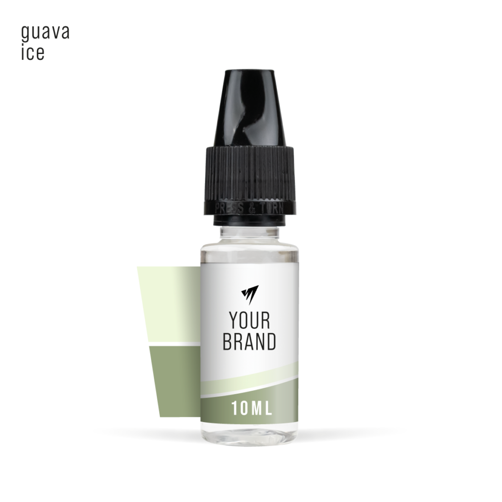 Guava Ice 10ml freebase white label e-liquid