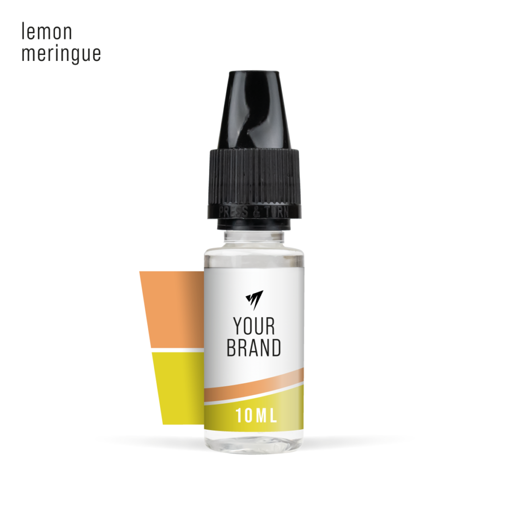 Lemon Meringue 10ml freebase premium white label e-liquid