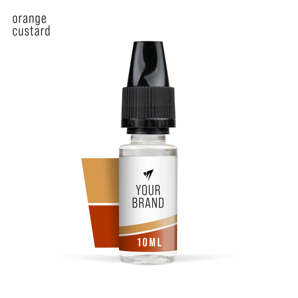 Orange Custard 10ml freebase premium white label e-liquid