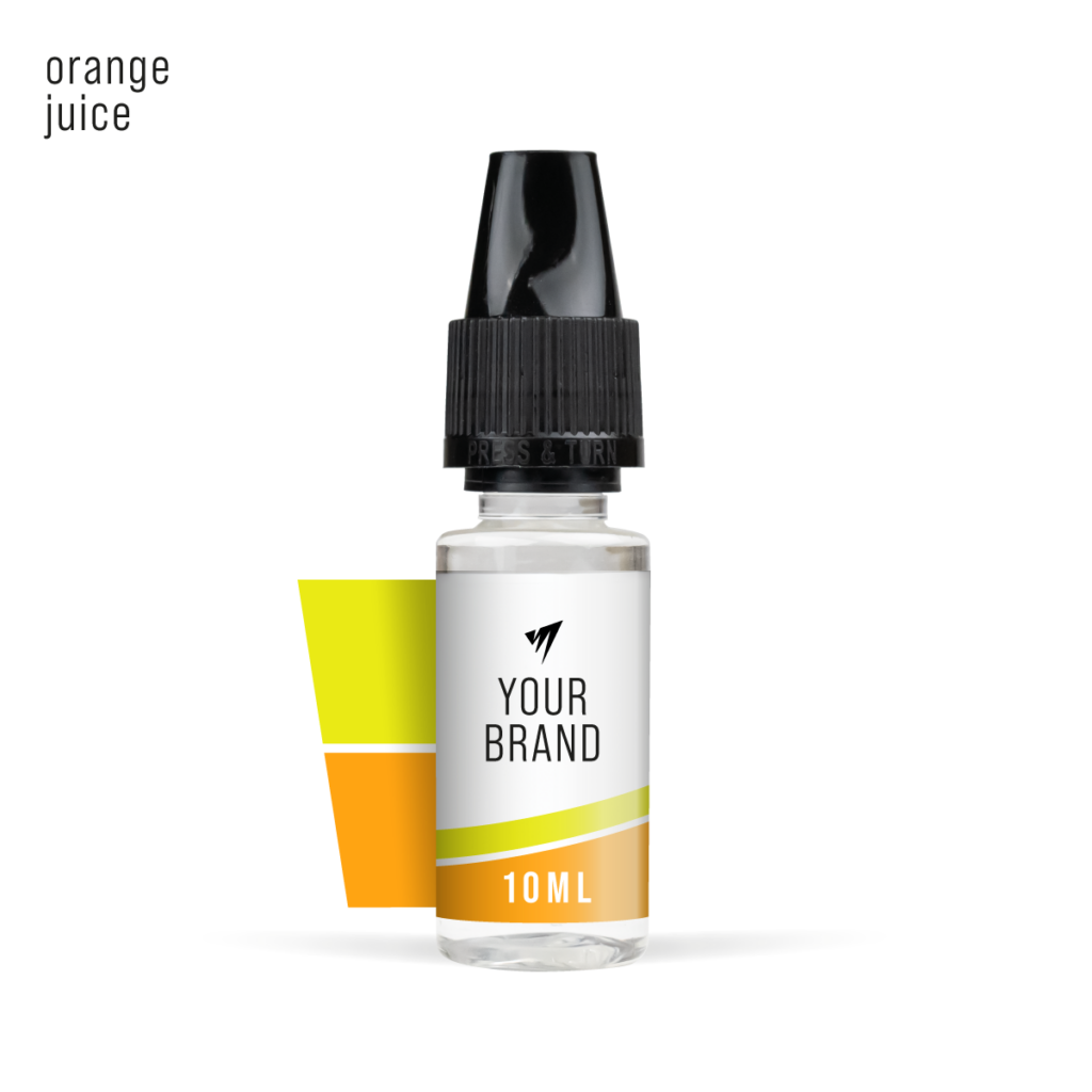 Orange Juice 10ml freebase white label e-liquid