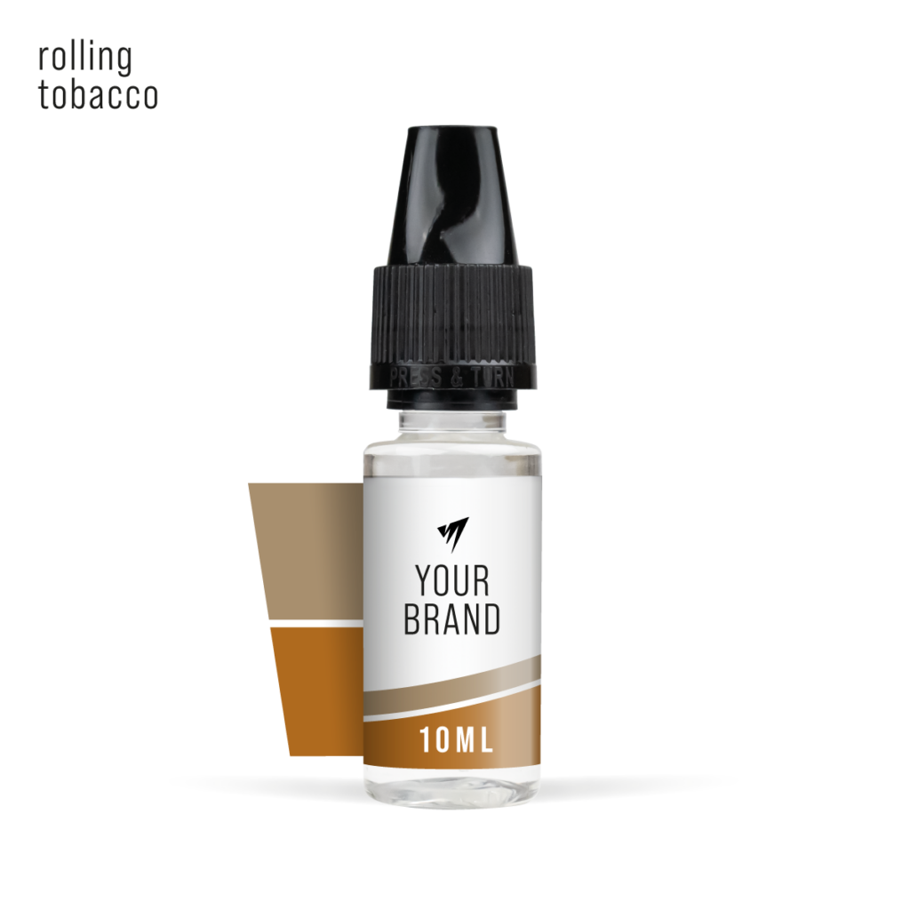 Rolling Tobacco 10ml freebase white label e-liquid