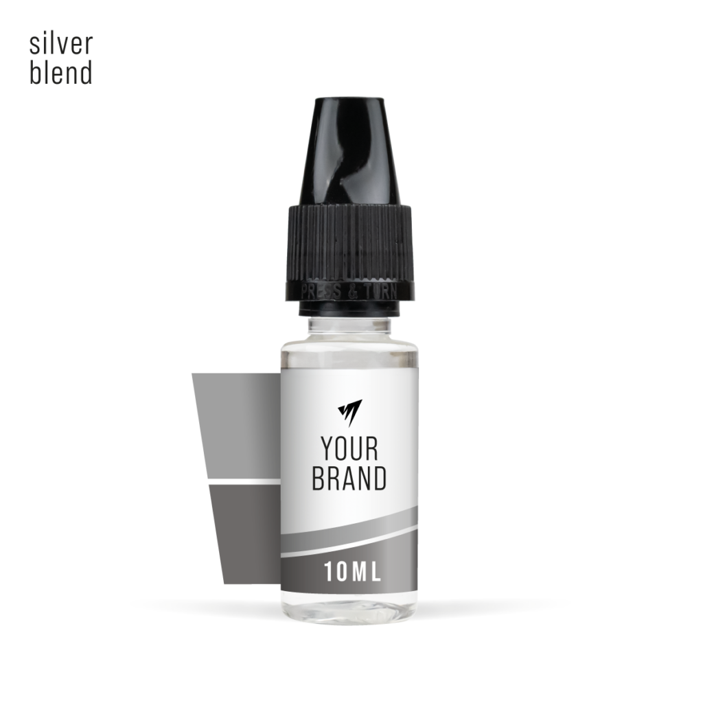 Silver Blend 10ml freebase white label e-liquid
