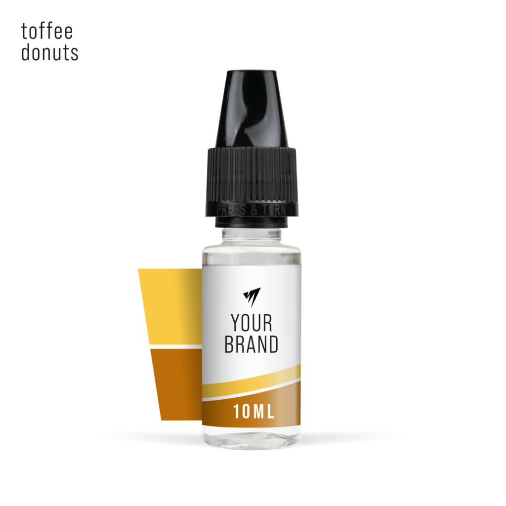 Toffee Donuts 10ml freebase premium white label e-liquid