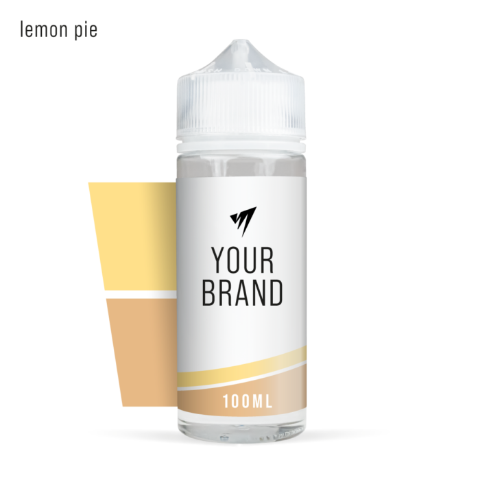 Lemon Pie 100ml White Label Shortfill E-Liquid Raspberry from Vape Manufacturing UK