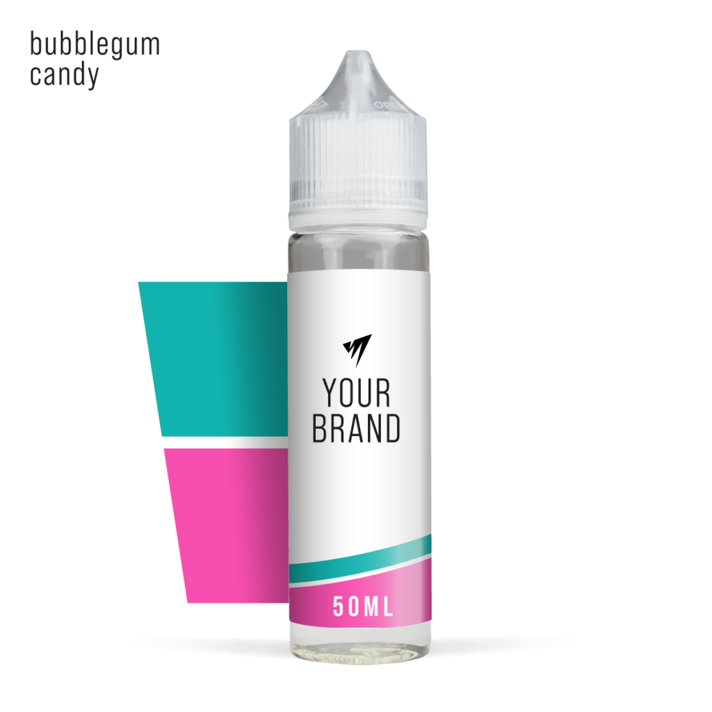 Bubblegum Candy 50ml Premium White Background Studio Shot