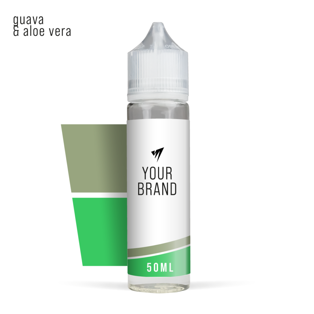Guava & Aloe Vera 50ml Premium White Background Studio Shot