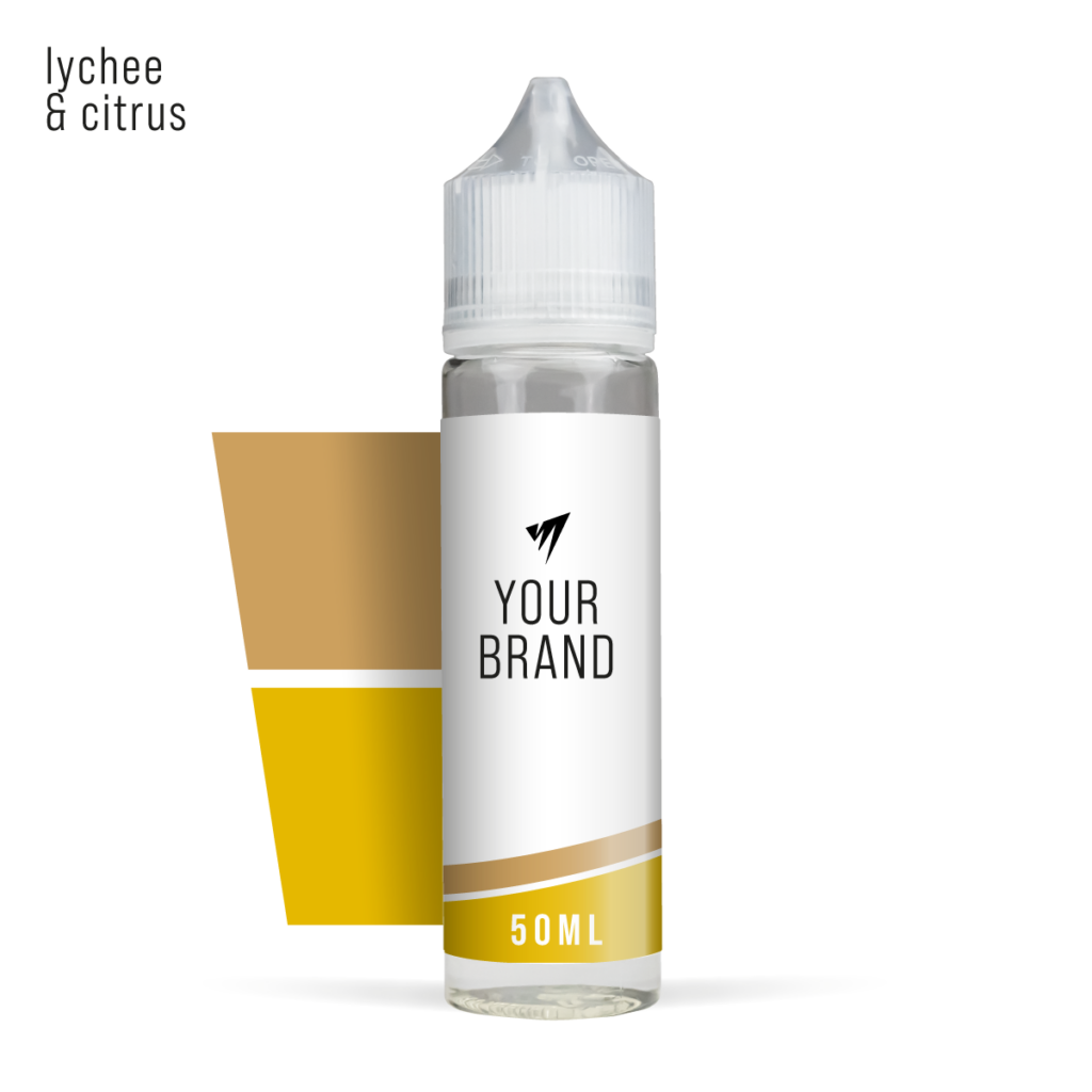 Lychee & Citrus 50ml Premium White Background Studio Shot