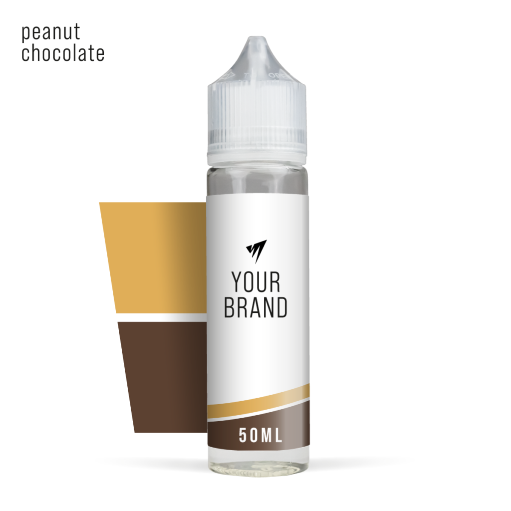 Peanut Chocolate 50ml Premium White Background Studio Shot