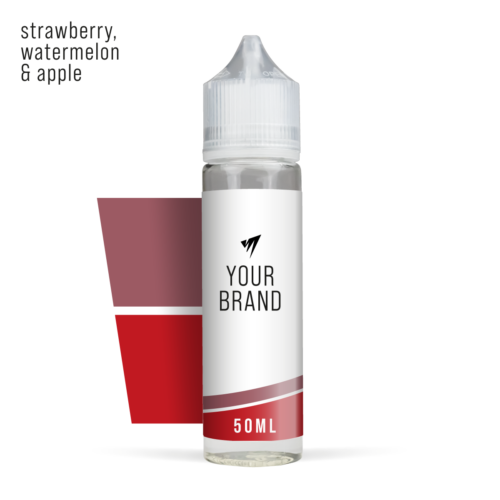 50ml premium strawberry watermelon apple 1200x Vape Manufacturing