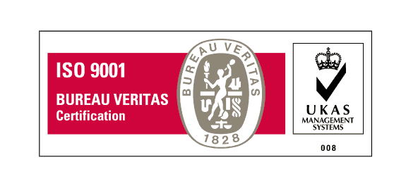 ISO 9001:2015 Certification from Bureau Veritas